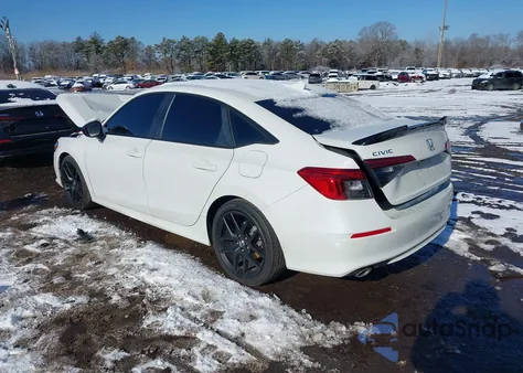 2023 Honda Civic Si Sedan z USA, uszkodzony, nr VIN 2HGFE1E52PH470057